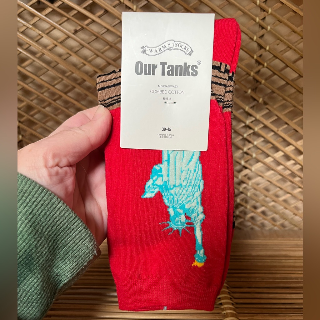 Our Tanks Novelty Socks - Statue Of Liberty